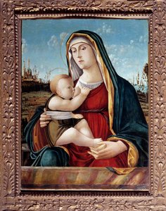 Madonna del Latte door Pasqualina da Venezia