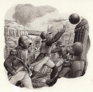 De soldats de genie van Napoleons keizerlijke leger (gouache op papier) door Pat (1907 95) Nicolle