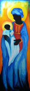 Maria Gratia Plena, 2009 door Patricia Brintle