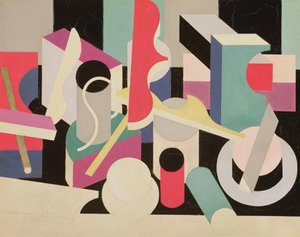 Stilleven, 1920-21 door Patrick Henry Bruce