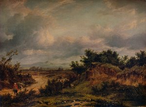 Een Ruwe Weg, 1826 door Patrick Nasmyth