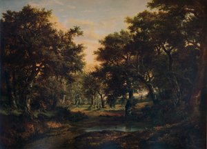 De rand van het bos, ca. 1824