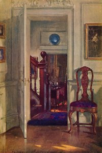 Een interieur in Hove, 19e eeuw door Patrick William Adam