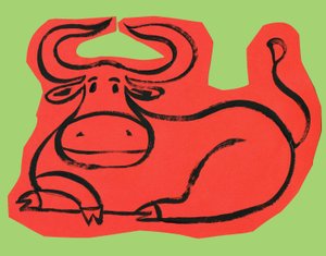 Horoscoop: het teken van de stier. Illustratie door P. La Porta.
