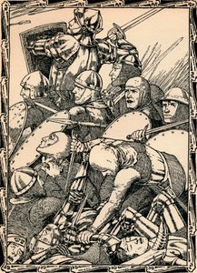 Bij de Slag bij Agincourt, 1902