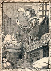 Guy Fawkes Bereidt De Langzame Lont Voor