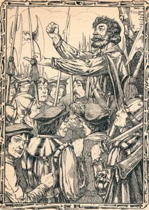 Ket De Tenner Spreekt Zijn Volgelingen Toe, 1902 door Patten Wilson
