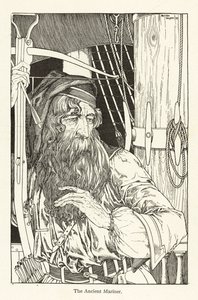 De ballade van de oude zeeman (gravure) door Patten Wilson