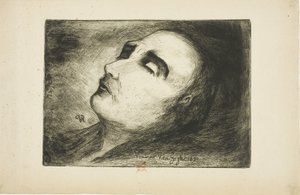 Vincent van Gogh op zijn sterfbed door Paul (1828 1909) Gachet