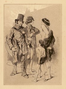 Gavarni in Londen: Acrobaten