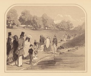 Gavarni in Londen: De parken