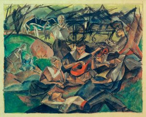 Rust in de open lucht door Paul Adolf Seehaus