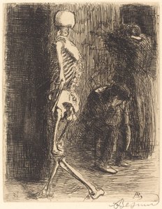 Na het bezoek, 1900 door Paul Albert Besnard