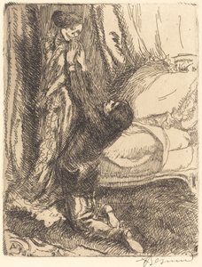 Coquette, 1900 door Paul Albert Besnard