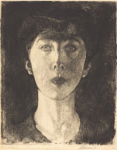 Koningin Elisabeth van België door Paul Albert Besnard