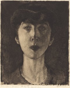 Koningin Elisabeth van België door Paul Albert Besnard