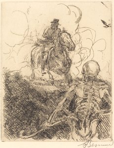 Het Obstakel door Paul Albert Besnard