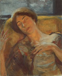 Vrouwenhoofd, ca. 1890 door Paul Albert Besnard