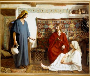 Jezus bij Martha en Maria
