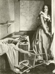 Charlotte Corday en Marat