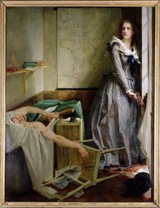 Portret van Charlotte Corday (1768-93)