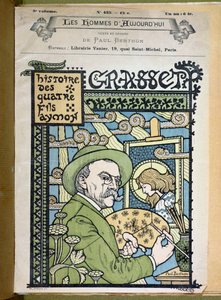 Portret van Eugene Grasset (1841-1917) uit 