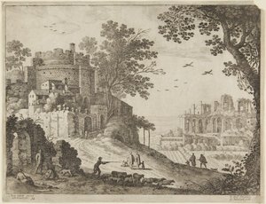 Kasteel en herders