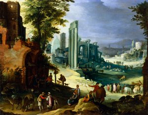 Uitzicht op Rome, ca. 1574-1626