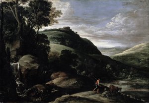 Heuvelachtig landschap