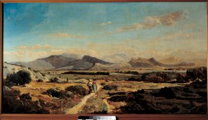 De heuvels van Allauch door Paul Camille Guigou