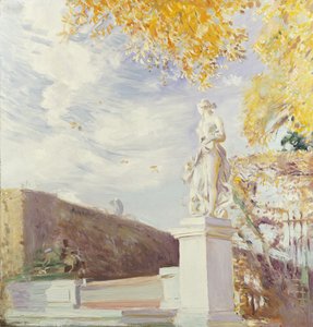 Een standbeeld van Venus in de tuin van Versailles, 1896