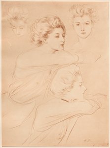 Parijse, 1898 door Paul Cesar Helleu