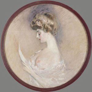 Portret van Marthe Letellier, née Fourton, ca. 1900