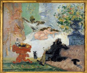 Een moderne Olympia door Paul Cézanne