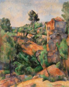 Bibemus-steengroeve door Paul Cézanne