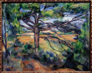 Grote den bij Aix door Paul Cézanne