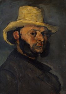 Gustave Boyer in een Strohoed