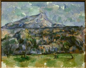 Heilige Overwinningsberg door Paul Cézanne