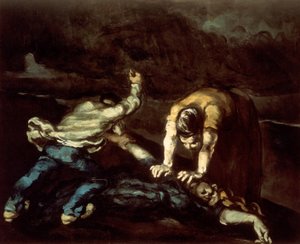 De Moord door Paul Cézanne