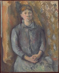 Madame Cézanne door Paul Cézanne