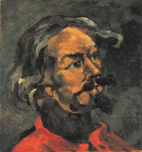 Portret van Achille Emperaire door Paul Cézanne