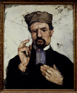 Portret van Oom Dominique als Advocaat door Paul Cézanne