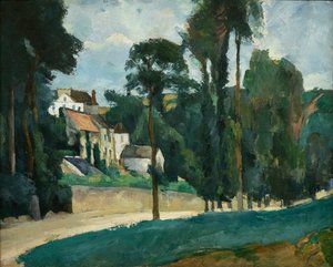 Weg in Pontoise (Clos des Mathurins)
