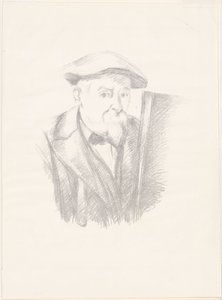 Zelfportret door Paul Cézanne