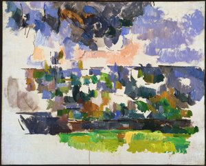 De tuin in Les Lauves (Le Jardin des Lauves) door Paul Cézanne