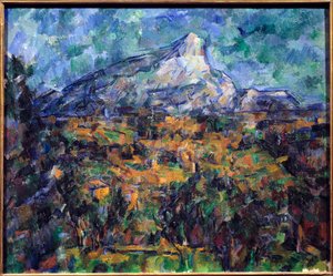 De Heilige Berg Overwinning door Paul Cézanne