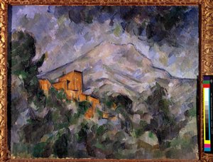 De Heilige Berg Overwinning en het Zwarte Kasteel door Paul Cézanne