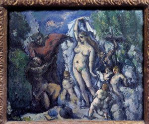 De verleiding van Sint Antonius door Paul Cézanne
