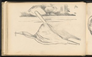 Balg voor een Open Haard door Paul Cézanne