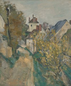 Het huis van Dr. Gachet in Auvers-sur-Oise. 1872-73 door Paul Cézanne
